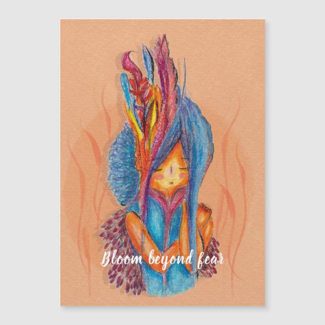 Placa magnética Inspiracional Personalizável (Frente)