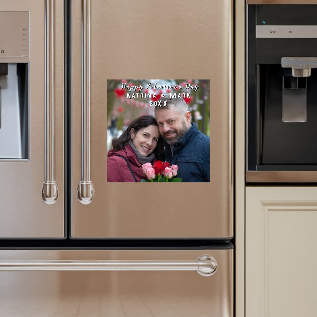 Placa Magnética Personalizada do feliz dia de os n (Criador carregado)