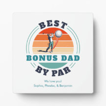 Melhor Pai de Bônus por Par Retro Stepdad Personal