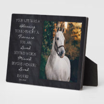 Memorial de Cavalo Perda de Animal de Estimação Le