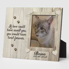 Placa Memorial Pet