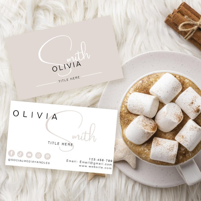 Placa mínima de visita ao Cartão de visita (Criador carregado)