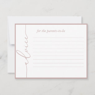 Placa mínima moderna para conselho do Chá de frald