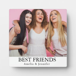 Placa Modern Friend Collage Photos Simple