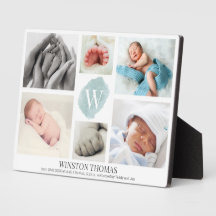 Molho de Imagem de Colagem de Foto de Azul com Cor