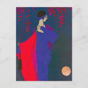 Placa Moon Fashion ~ Cartão postal