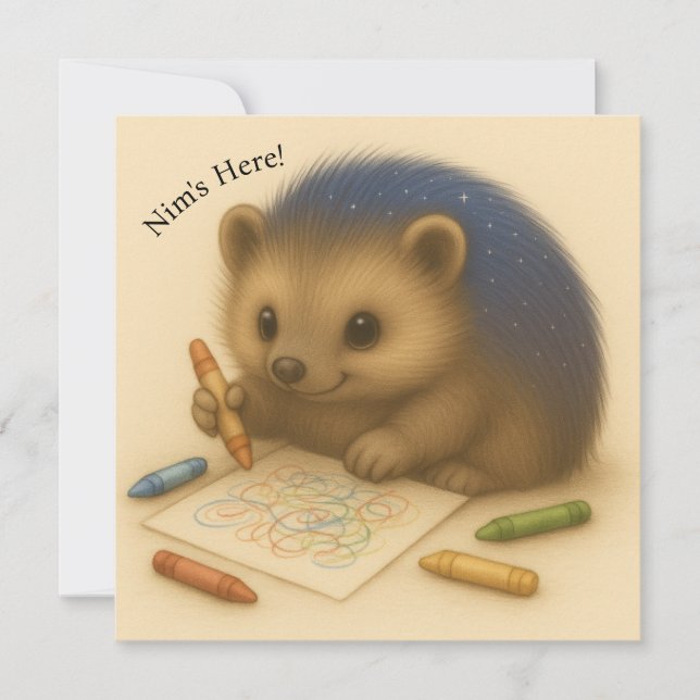 Placa Nim Cores Personalizável Série de Conforto (Frente)