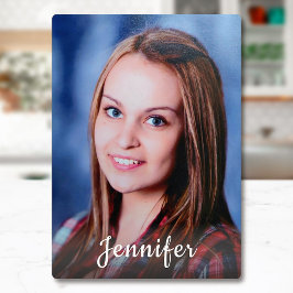 Placa Nome Personalizado Foto Personalizada