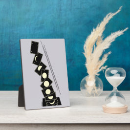 Placa O tempo caindo em um buraco