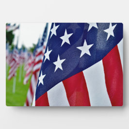 Placa Orgulho Americano