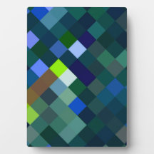 Padrão ixelado - Azul