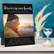 Para sempre em nosso coração Foto Poem Tribute