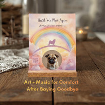 Placa Personalizada de Acrílico para Memorial de P