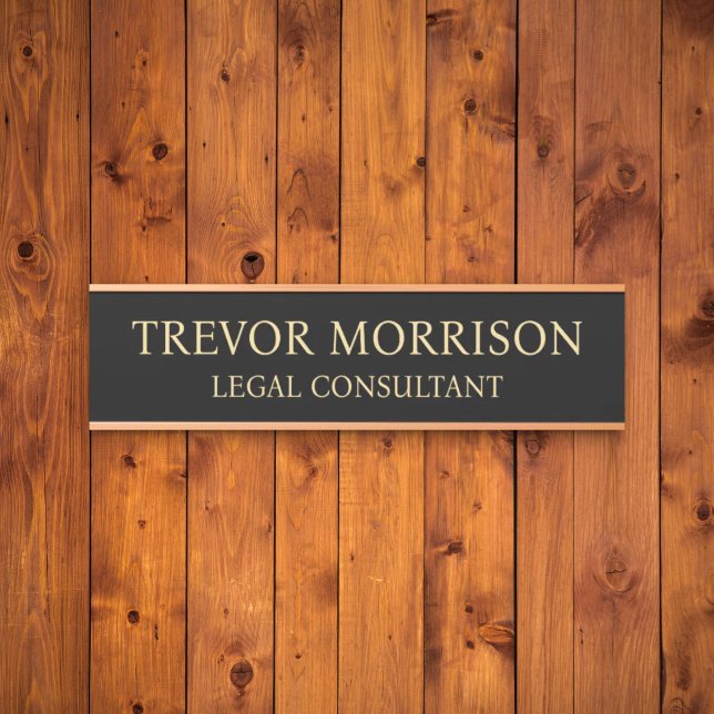 Placa Personalizada Profissional para Porta de Esc (Criador carregado)