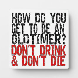 Placa Piada de Temporizador Antigo de Recuperação