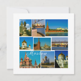 Placa Plana Arquitetura do Kremlin Moskva na Cidad