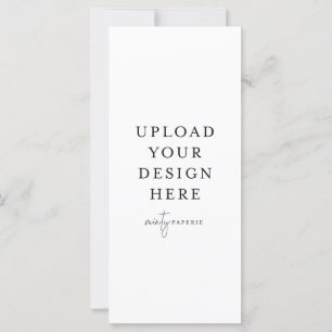 Placa plana de 4" x 9" - Retrato