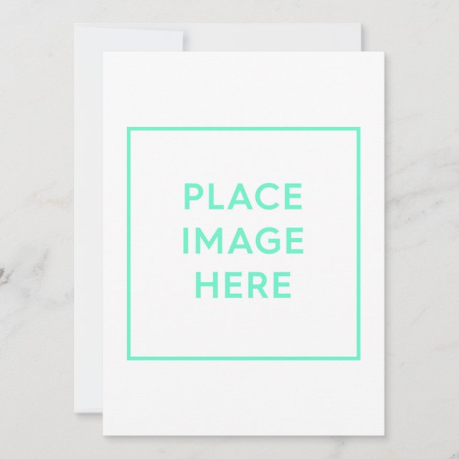 Placa plana de 5,5" x 7,5" (Frente)