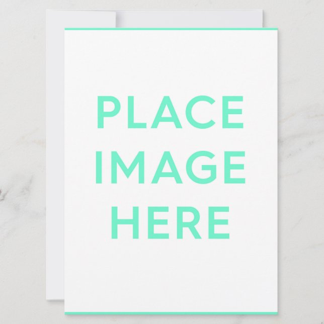 Placa plana de 6,5" x 8,75" (Frente)