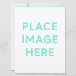 Placa plana de 6,5" x 8,75"