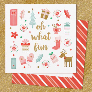Placa Plana de Foto de Feliz Natal Moderno