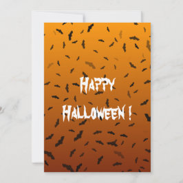 Placa plana Halloween Bats