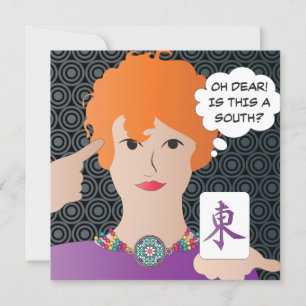 Placa Plana Mah Jongg Sayings Winds