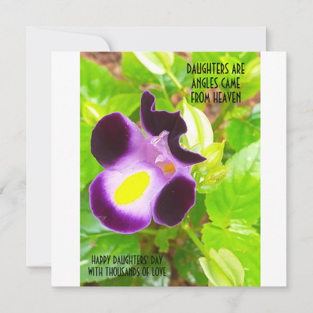 PLACA PLANA PARA O DIA DAS FILHAS (Frente)