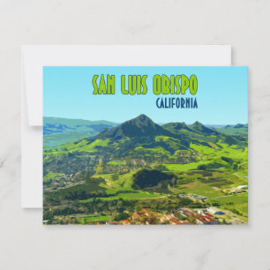 Placa Plana San Luis Obispo California Vintage