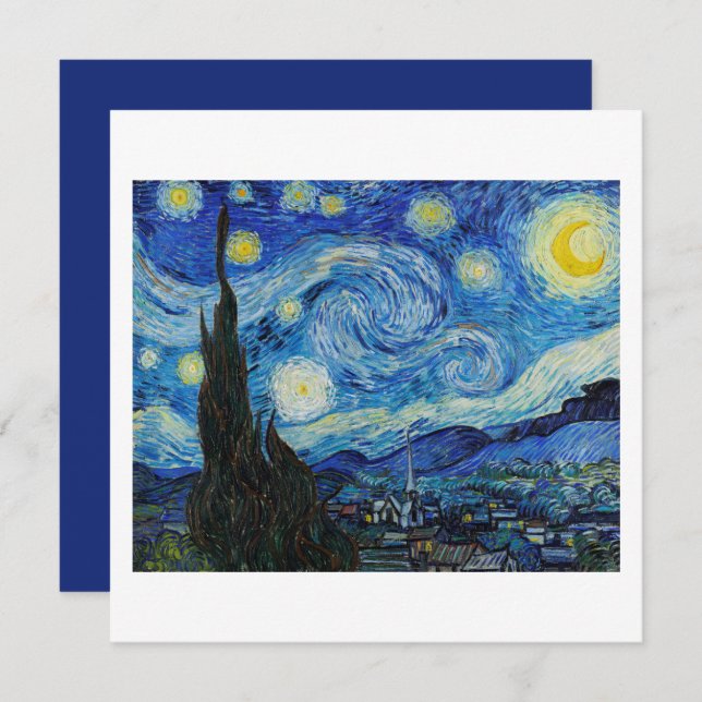 PLACA PLANA: VINCENT VAN GOGH (Frente/Verso)