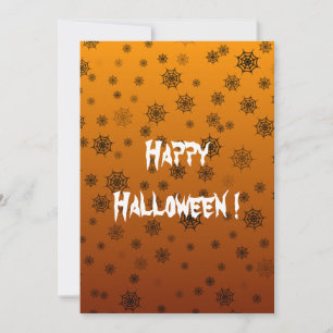 Placa plana Web Spider Halloween