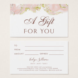 placa-presente design de borbulhamento rosa