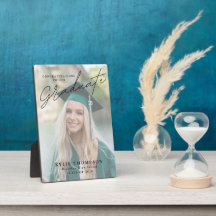 Presente para Graduação de Fotos de Script Moderno