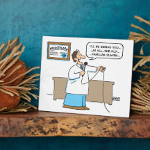 Proctologista Engraçado Cartoon Arte