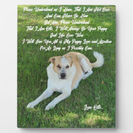 Placa Puppy Love