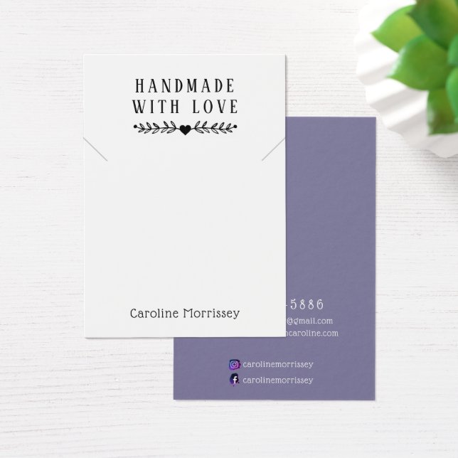 Placa púrpura para monitor de colar de joias simpl (Mesa)