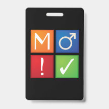 placa pvc do ícone do crachá ao3