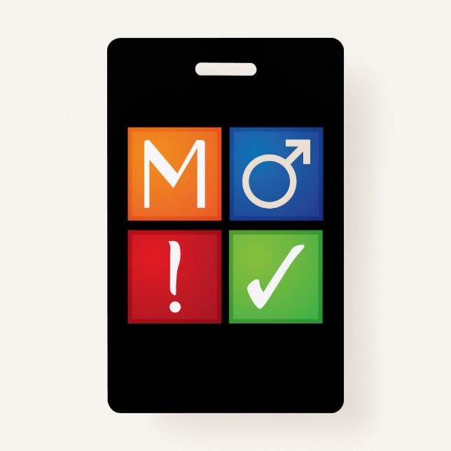 placa pvc do ícone do crachá ao3 (Frente)