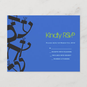 Placa RSVP Bat Mitzvah de BALANCE PERFECT
