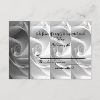 Placa RSVP Black & White Rose #1 - ELLEN