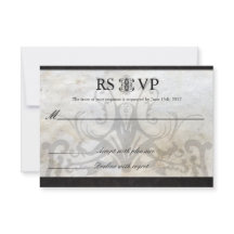 Placa RSVP Celtic Gaelic Knot Wedding