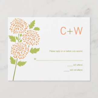 Placa RSVP Chrysanthemum