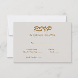 Placa RSVP cinza