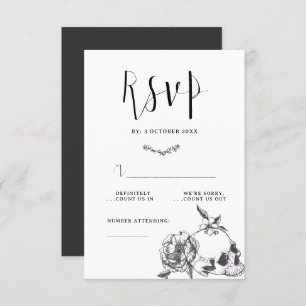 Placa RSVP Crônica desenhada pela Mão Gótica