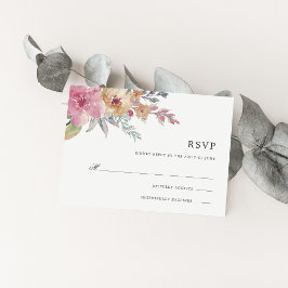Placa RSVP de Blooms pintada