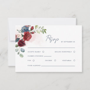 Placa RSVP de Casamento de Código QR de Script de 
