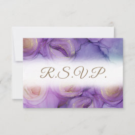 Placa RSVP de Casamento de Código QR para Flores R