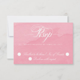 Placa RSVP de Casamento de Dahlia Floral Dourada d