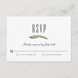 Placa RSVP de casamentos outono - Rustic Harvest G