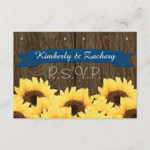 PLACA RSVP DE COBALT RUSTIC SFLOWER